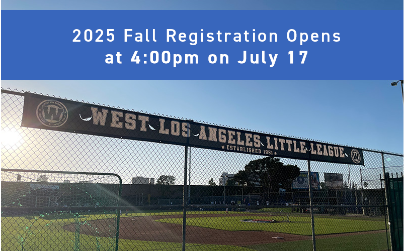 Fall Registration 2025 